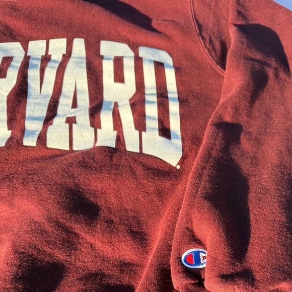 Champion Harvard Crewneck Sweatshirt | Size S - Picture 4 of 5